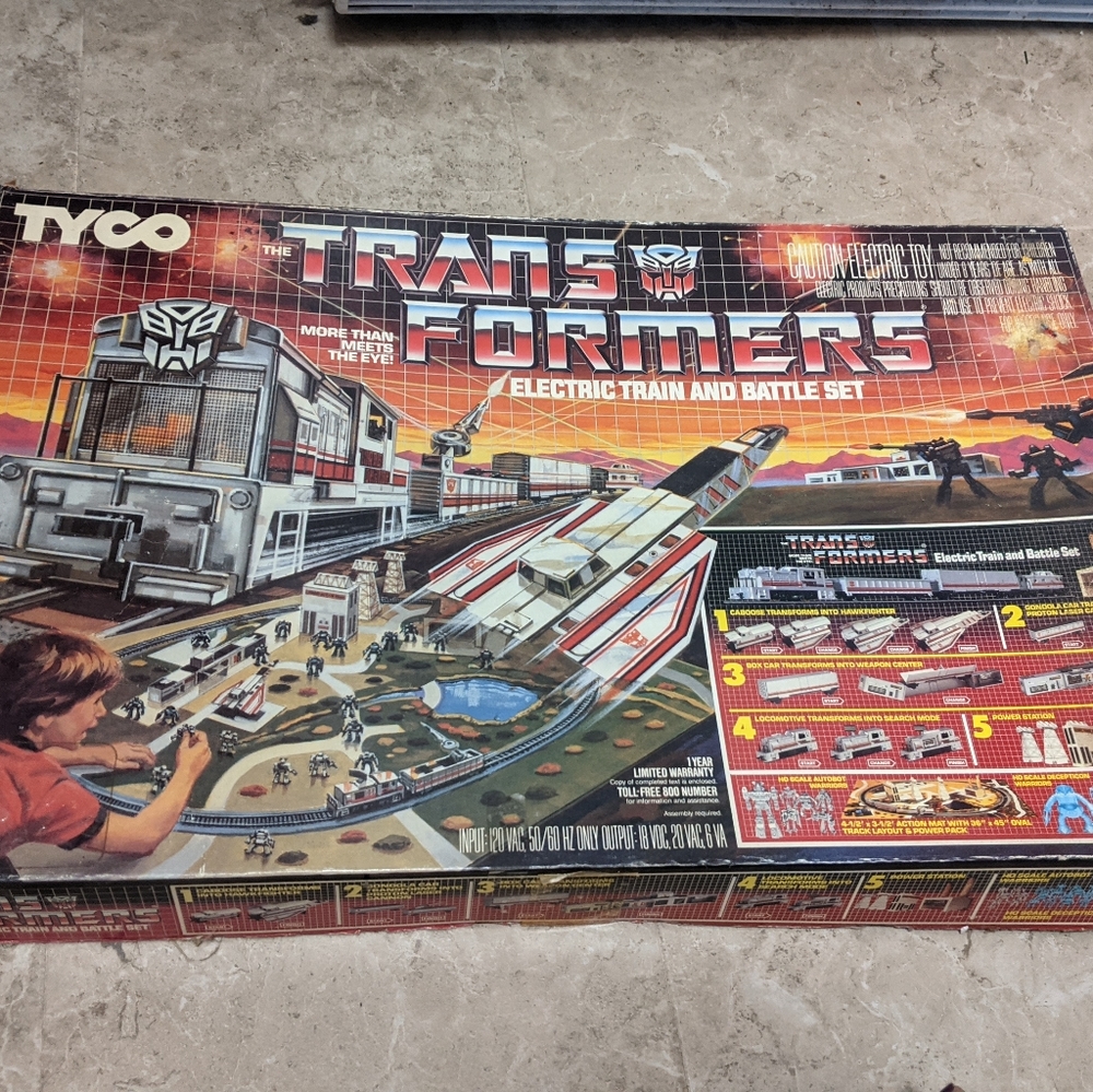 Transformers Electric Train and Battle Set